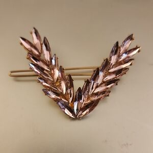 Pink GEM V Shaped Hair CLIP